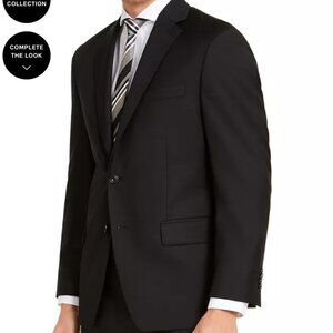 NWT Michael Kors Kris airsoft stretch black suit jacket wool blend 46reg and 40S